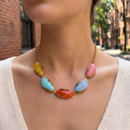 Havana Steel Necklace