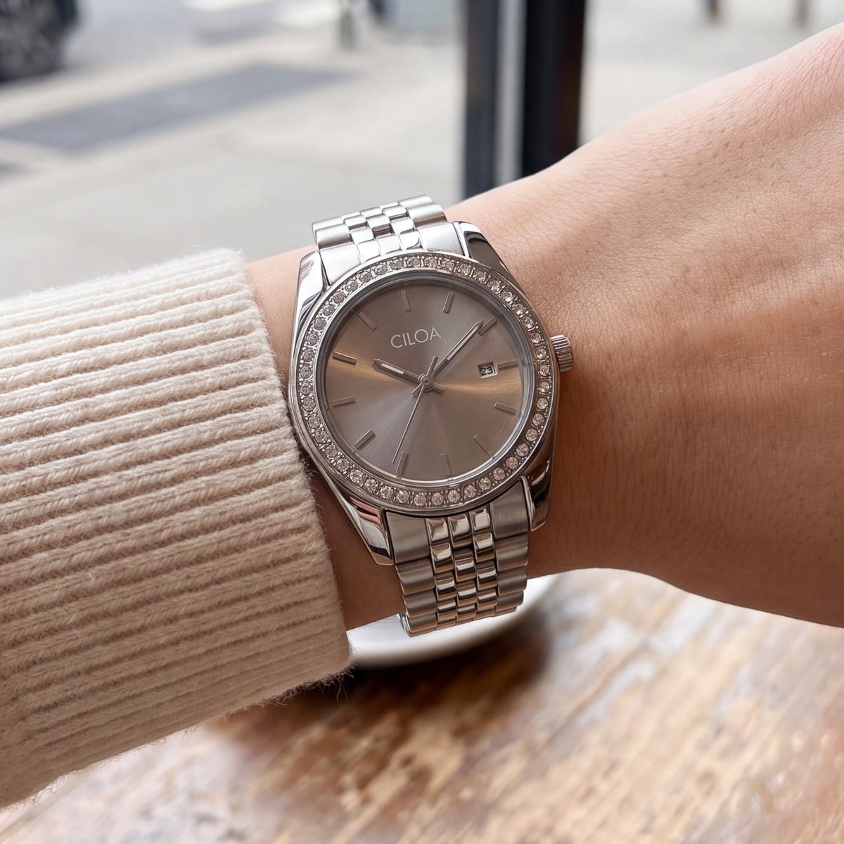 Greta Steel Bracelet Watch