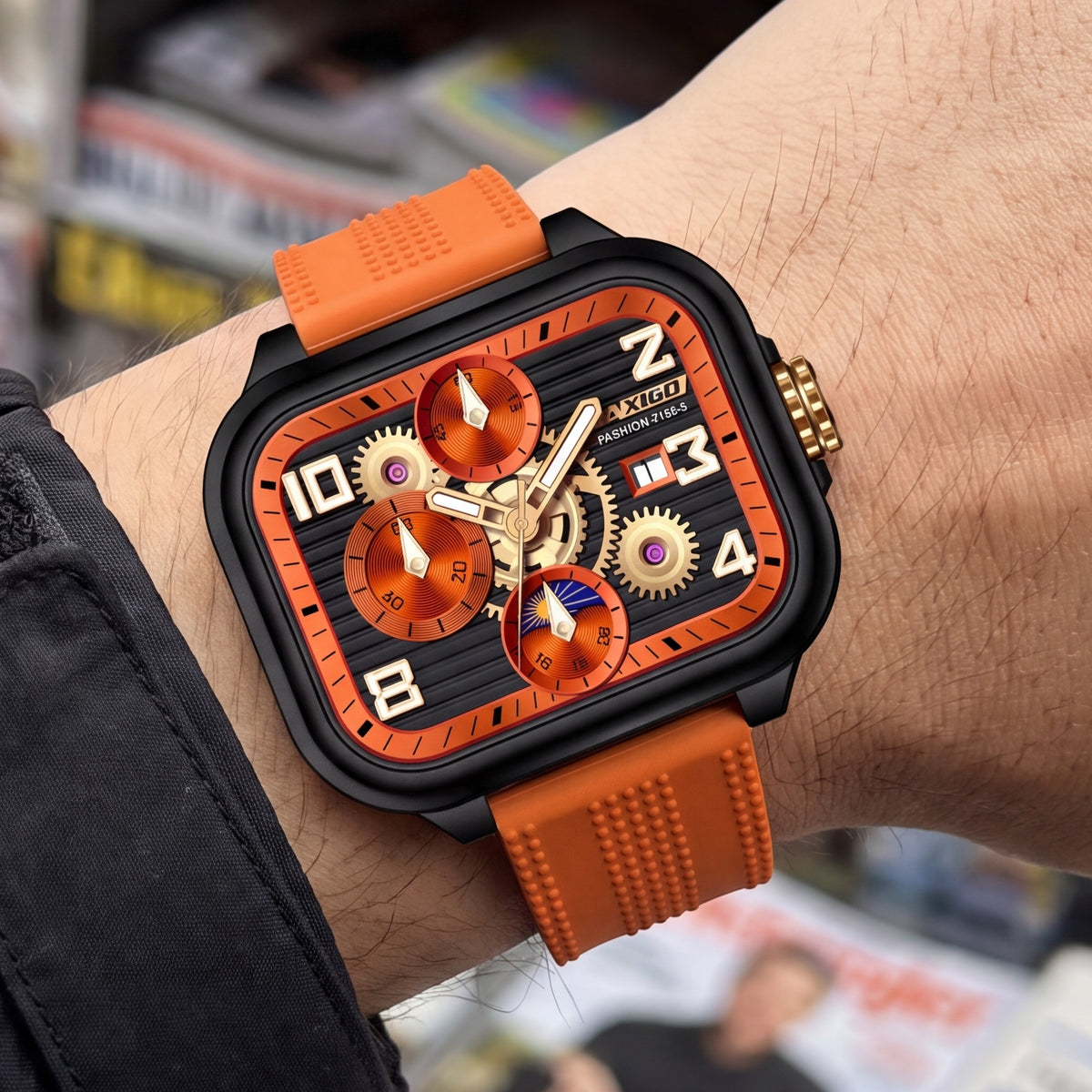 Colby Silicone Sport Watch