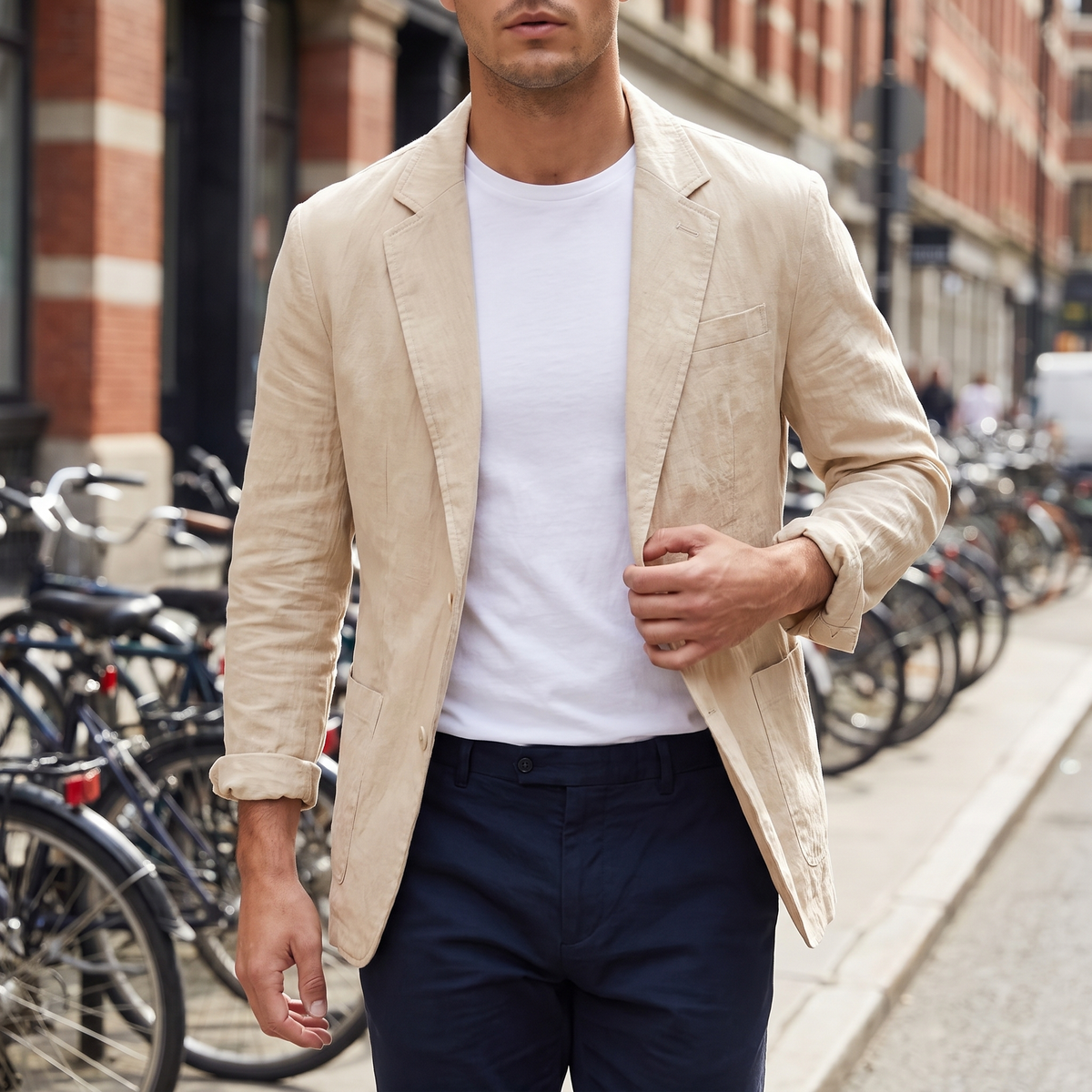 Colton Casual Button Jacket