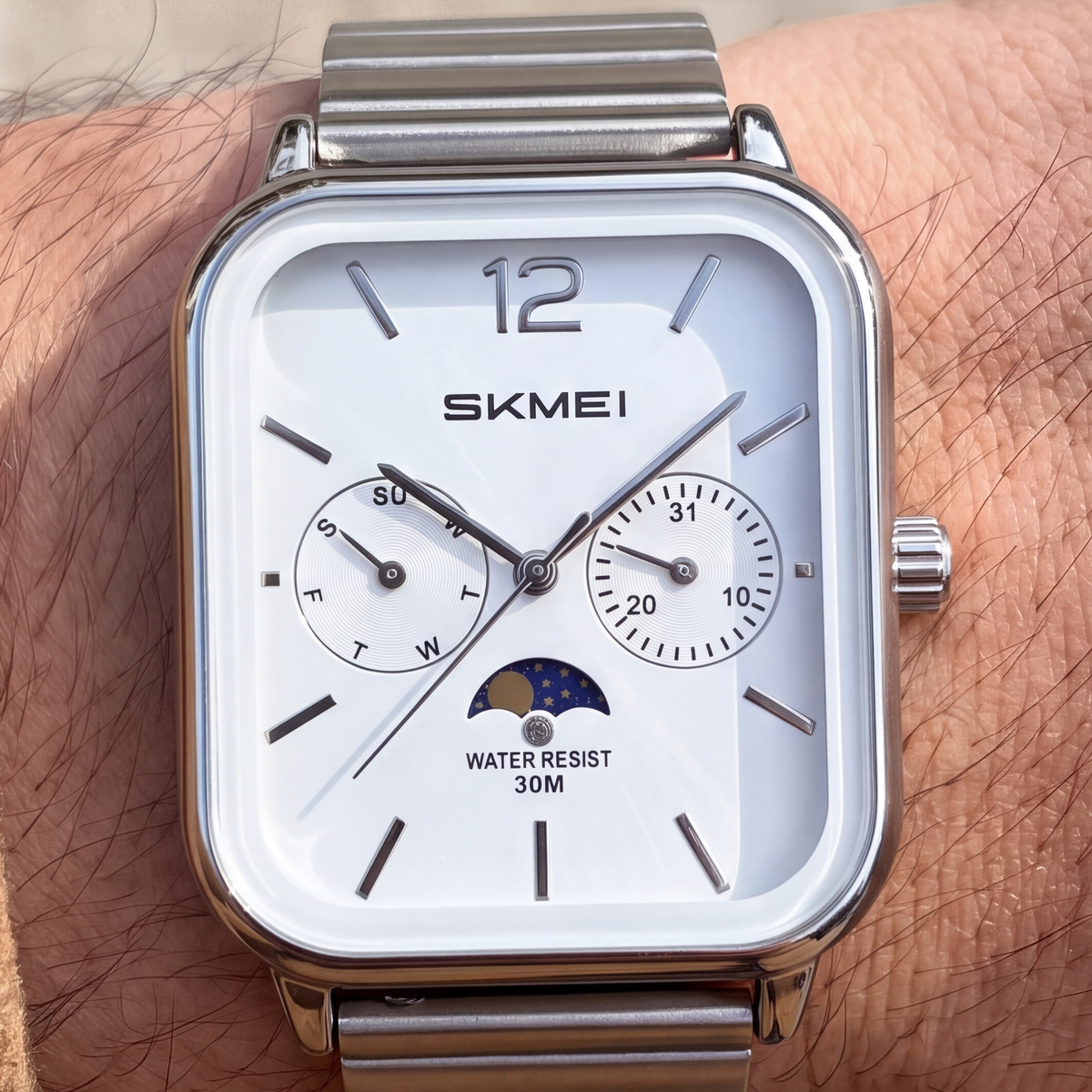 Easton Calendar Steel Watch