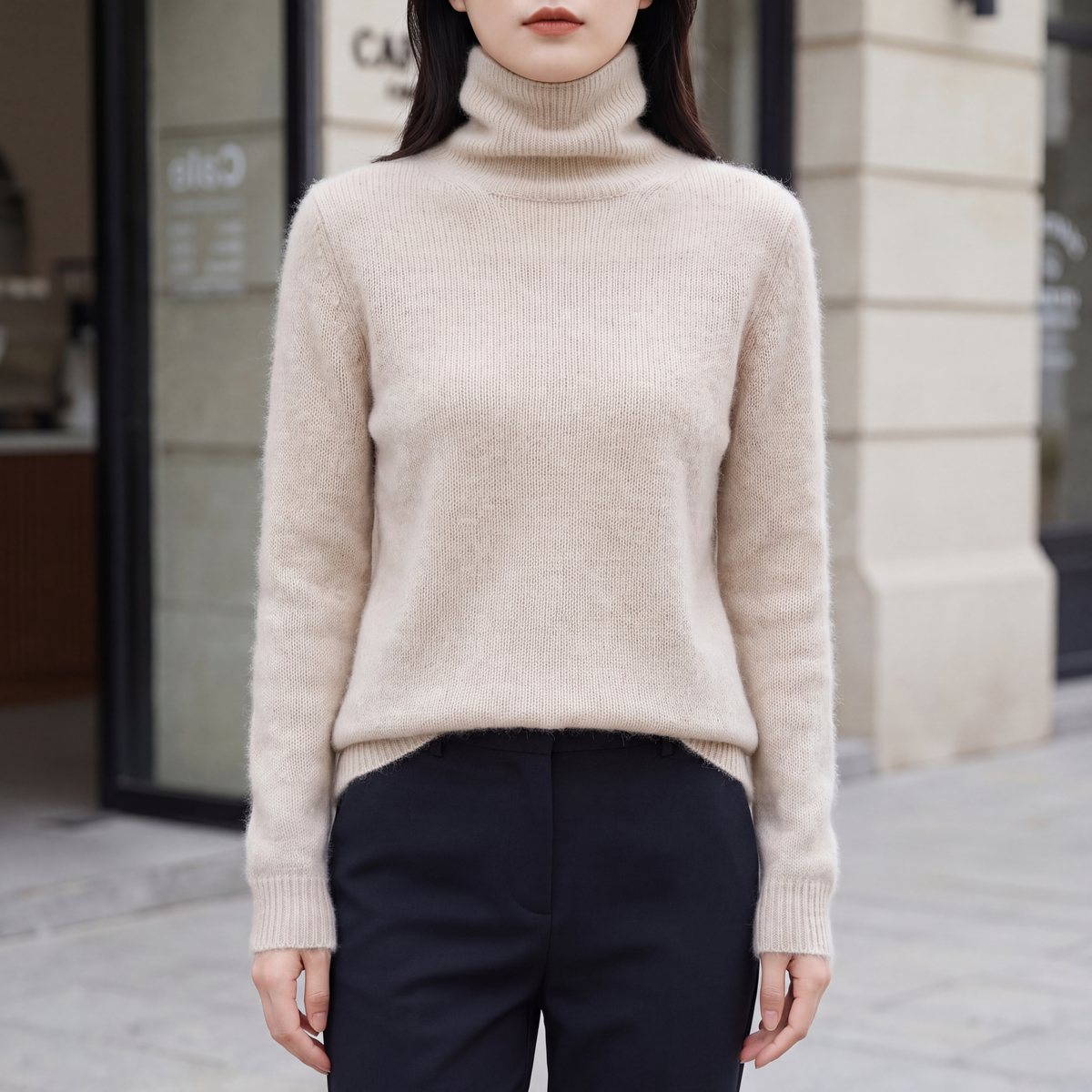 Nell 100% Mink Cashmere Sweater