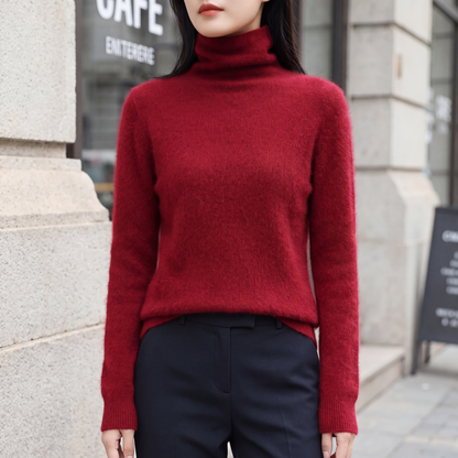 Nell 100% Mink Cashmere Sweater
