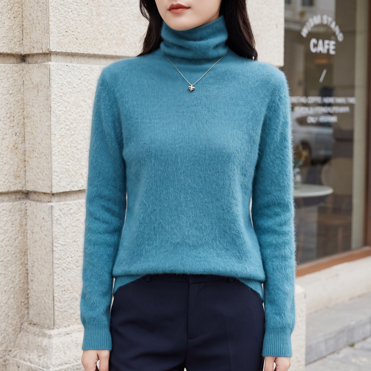 Nell 100% Mink Cashmere Sweater