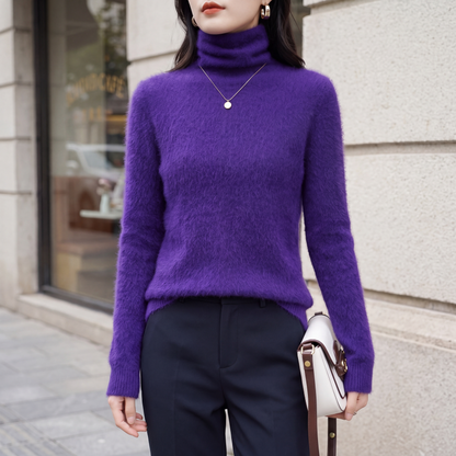 Nell 100% Mink Cashmere Sweater
