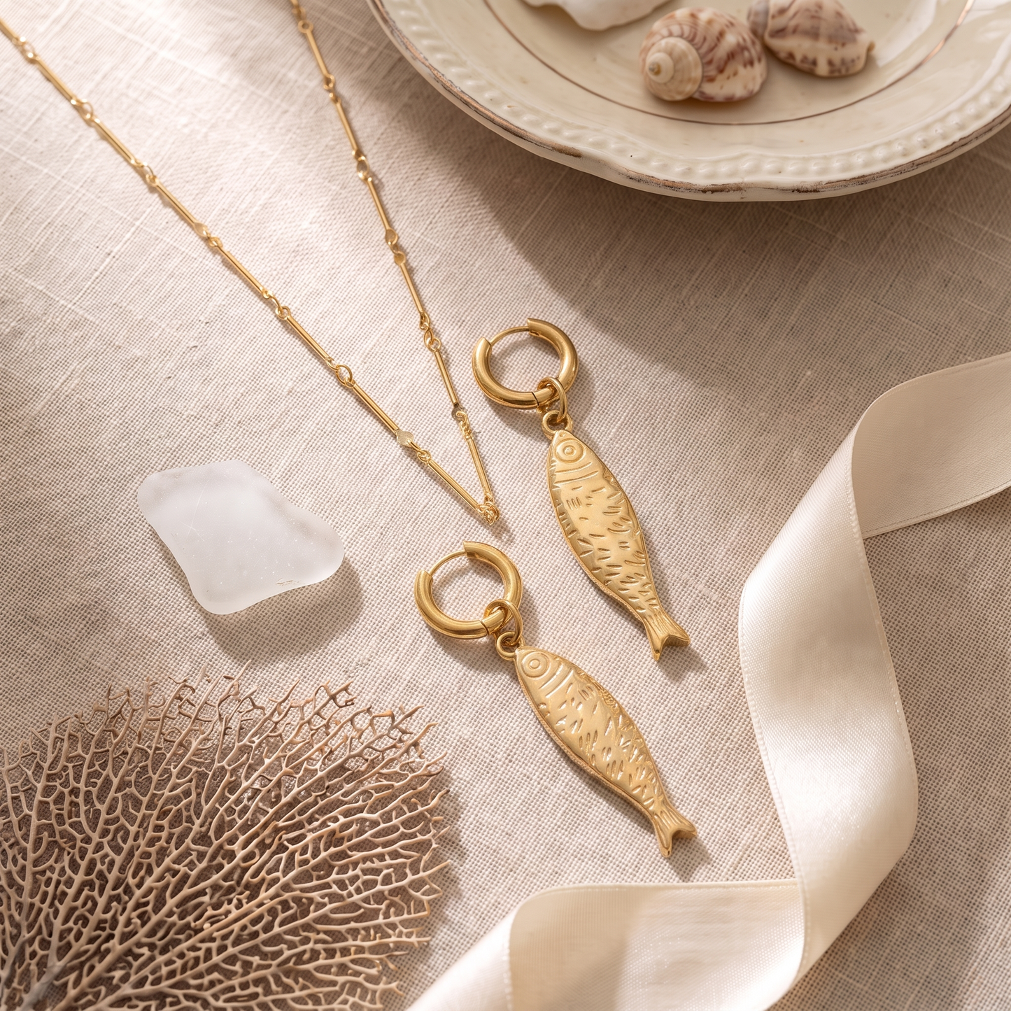 Oceane Earrings — flatlay 1