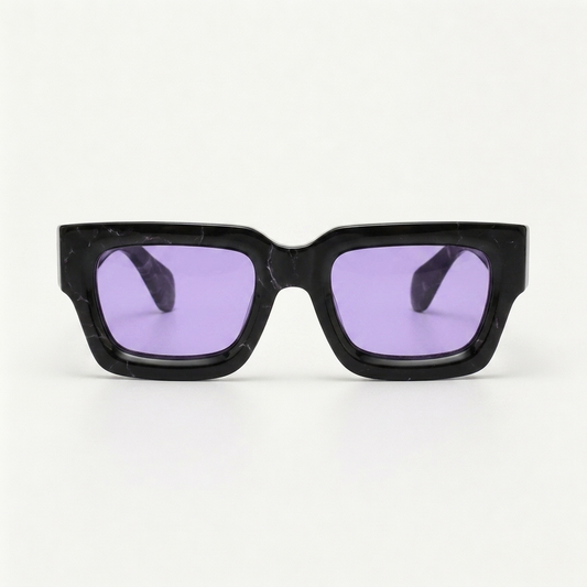 Onyx Purple Marble — front