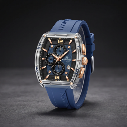 Orion Clear Chronograph Watch