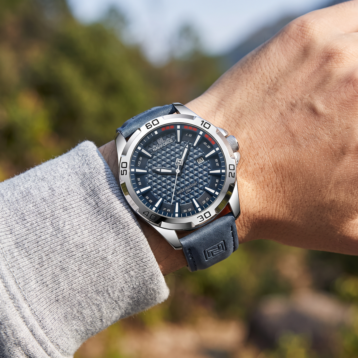 Pacific Textured Dial Watch