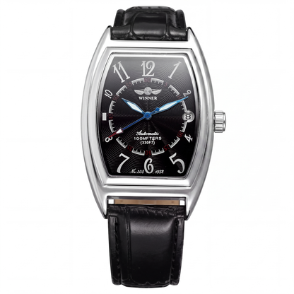 Calder Automatic Leather Watch