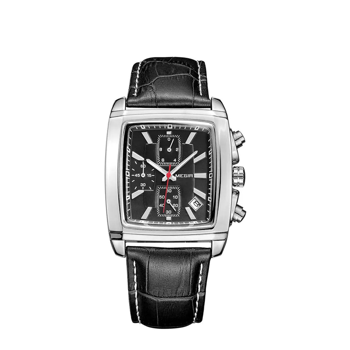Auden Rectangular Chrono Watch
