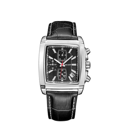 Auden Rectangular Chrono Watch