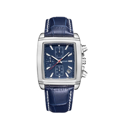 Auden Rectangular Chrono Watch