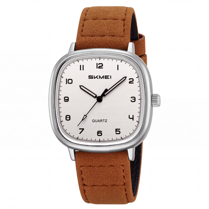 Ashton Cushion Leather Watch