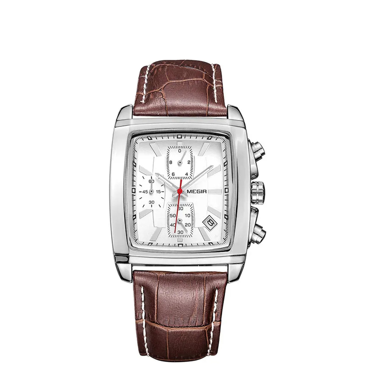 Auden Rectangular Chrono Watch