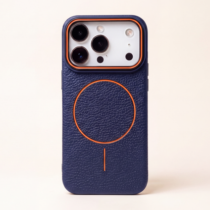 Parker Pebble Phone Case Navy, studio