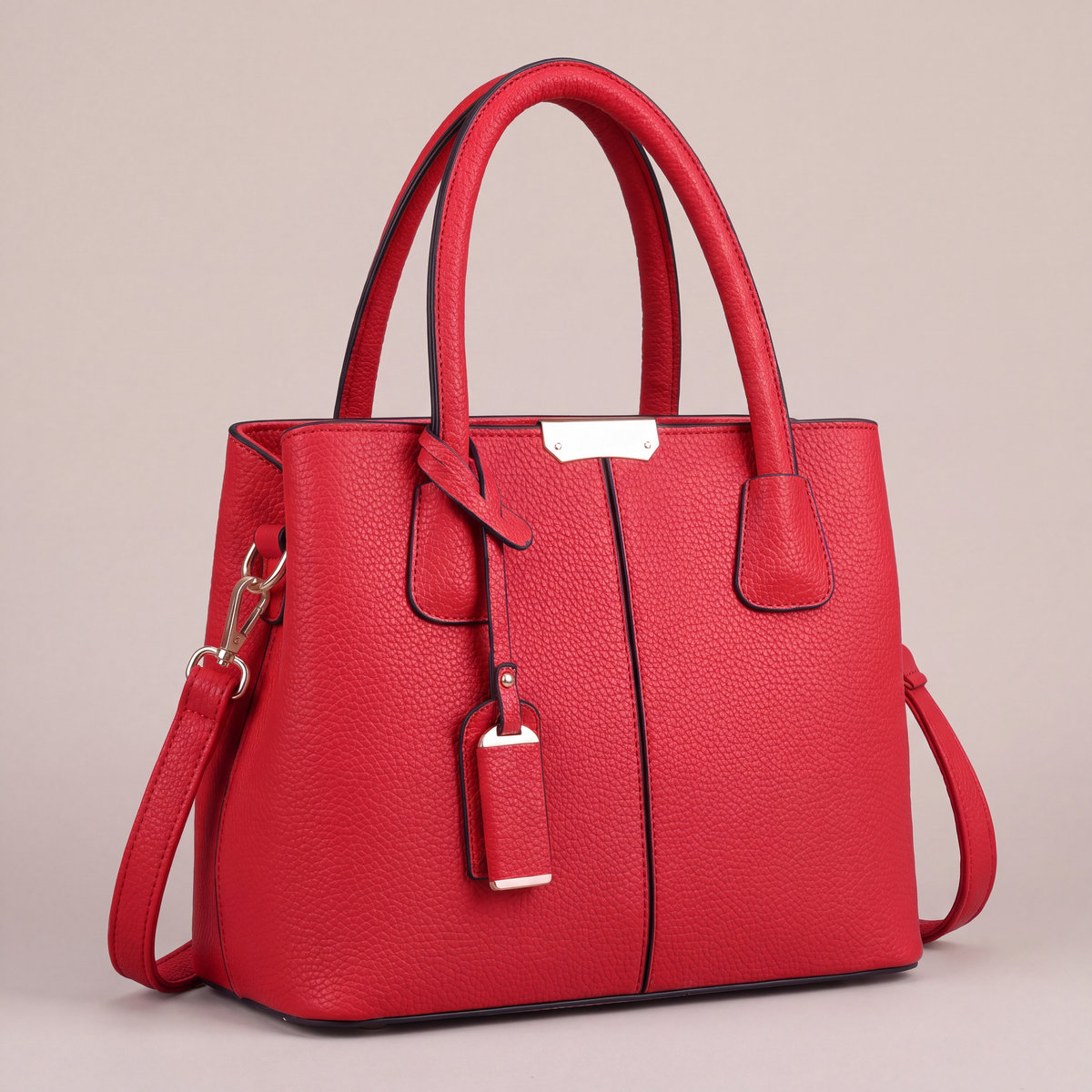 Penny Faux Leather Tote