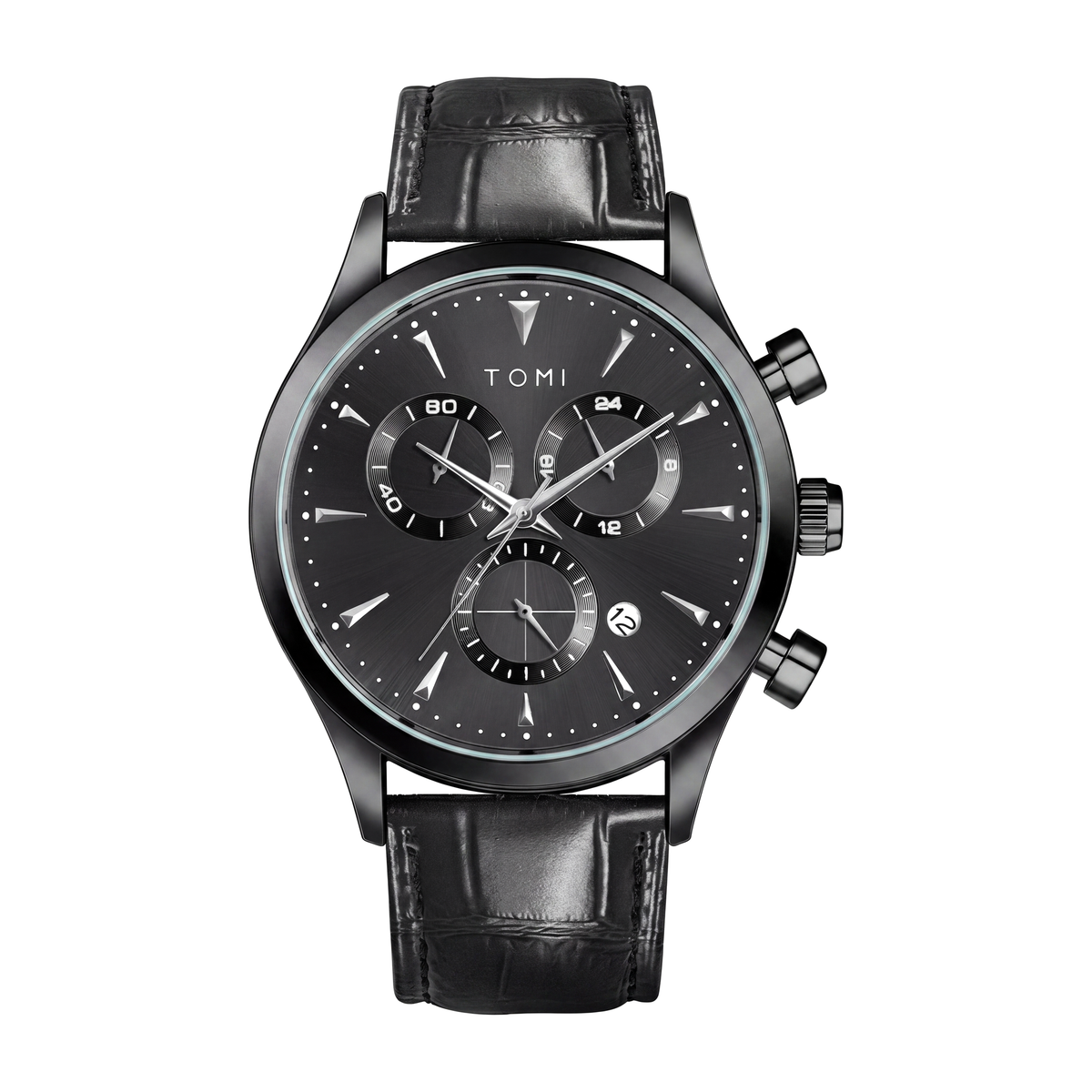 Preston-Watch-Gift-Set All Black — packshot