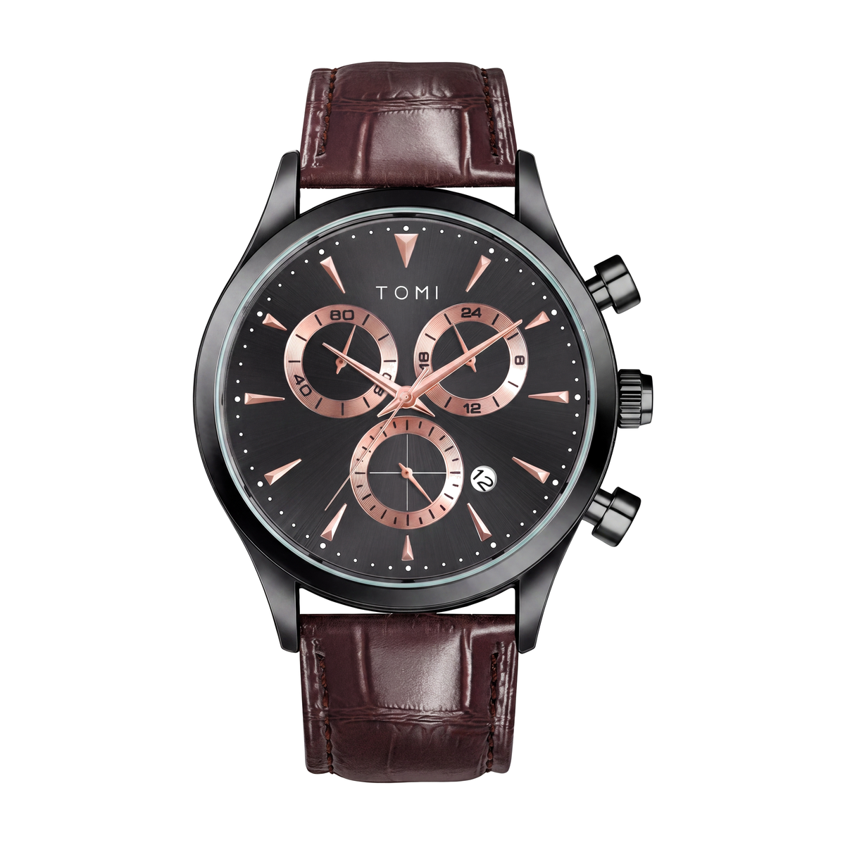 Preston-Watch-Gift-Set Brown Black — packshot