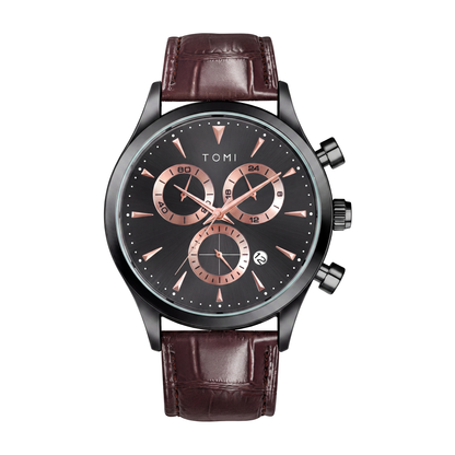 Preston-Watch-Gift-Set Brown Black — packshot