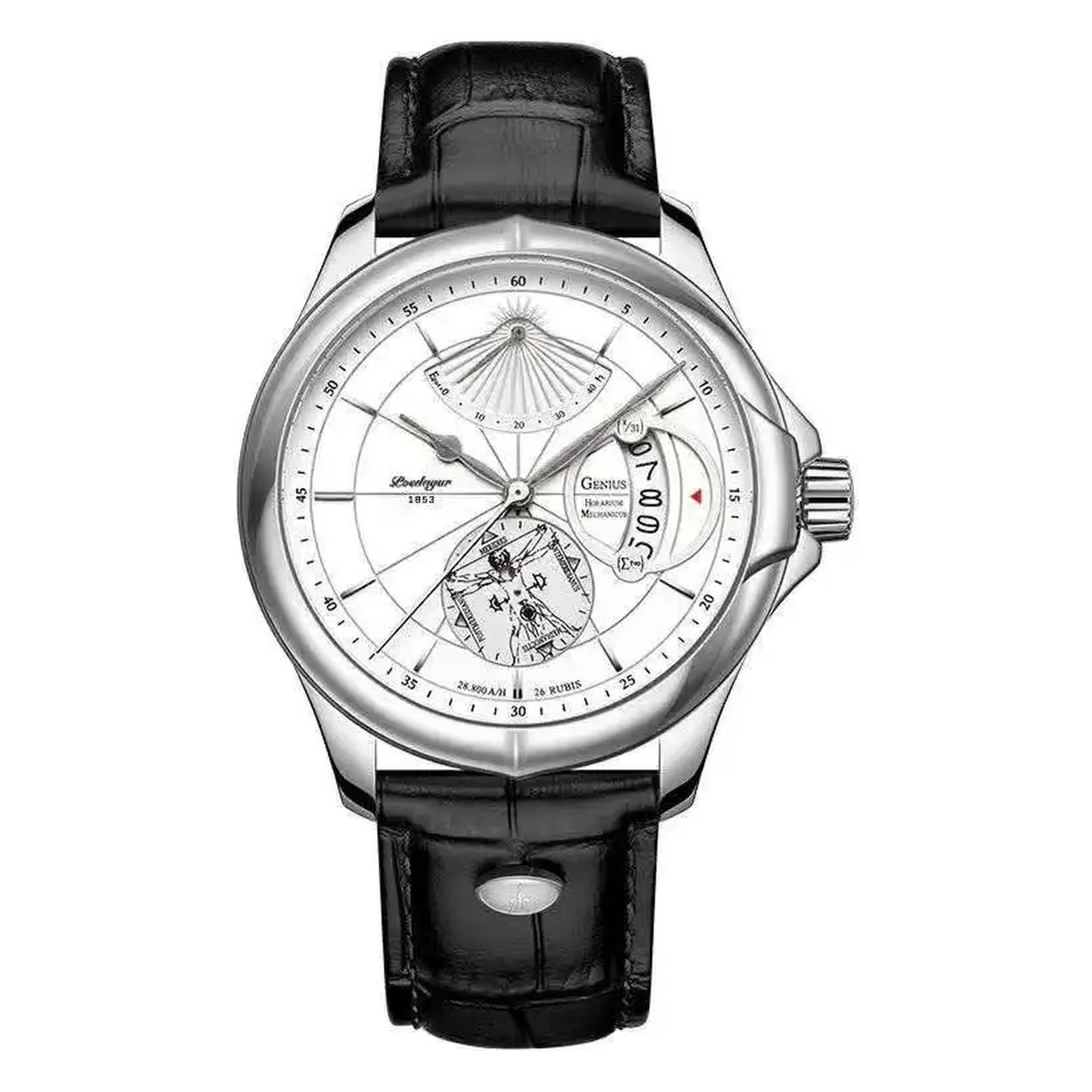Winslow Leather Dress Watch