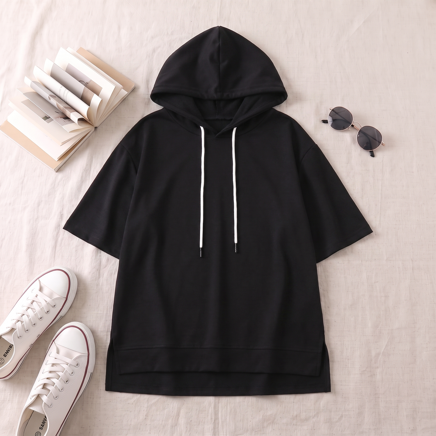 Remy in Black flat-lay