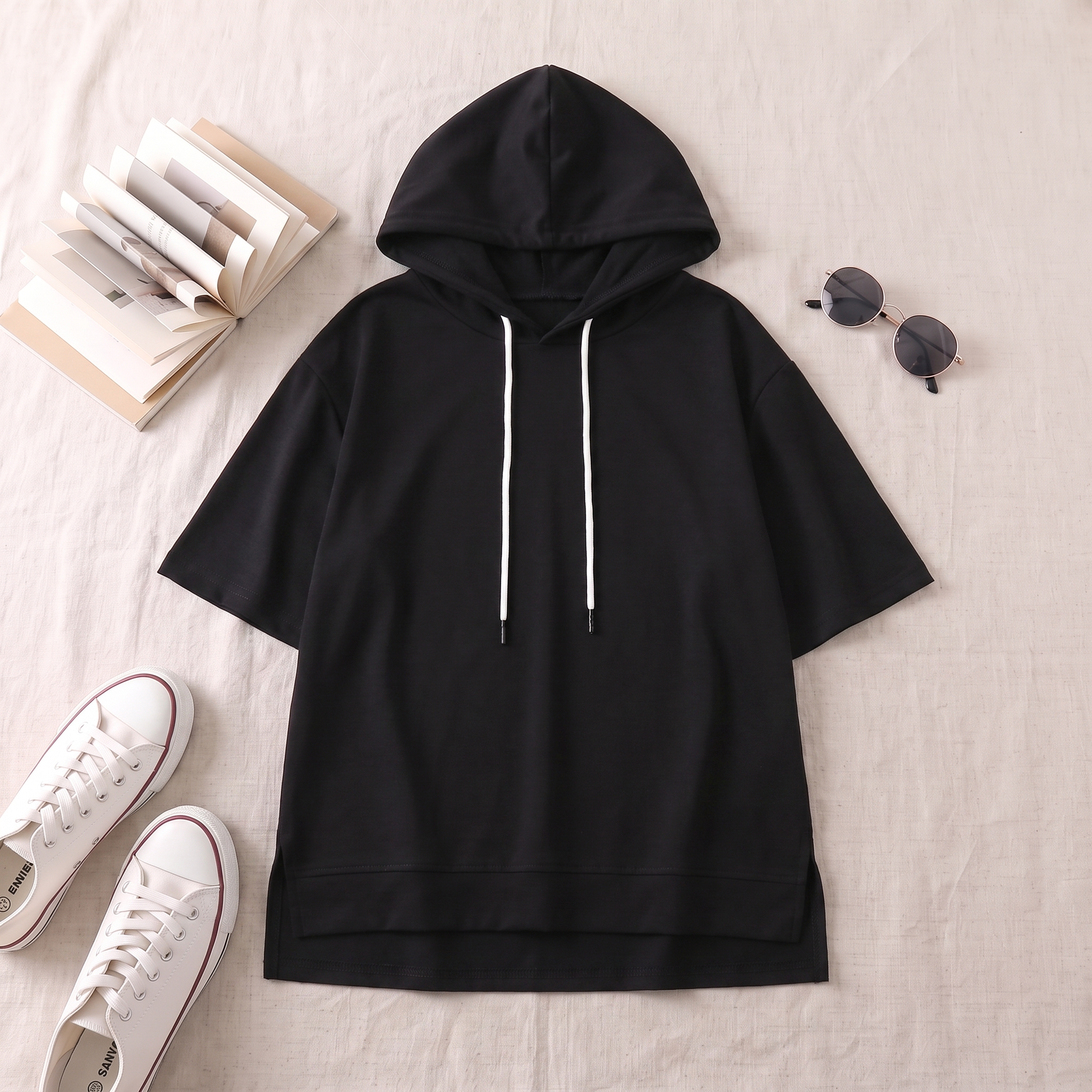 Remy in Black flat-lay
