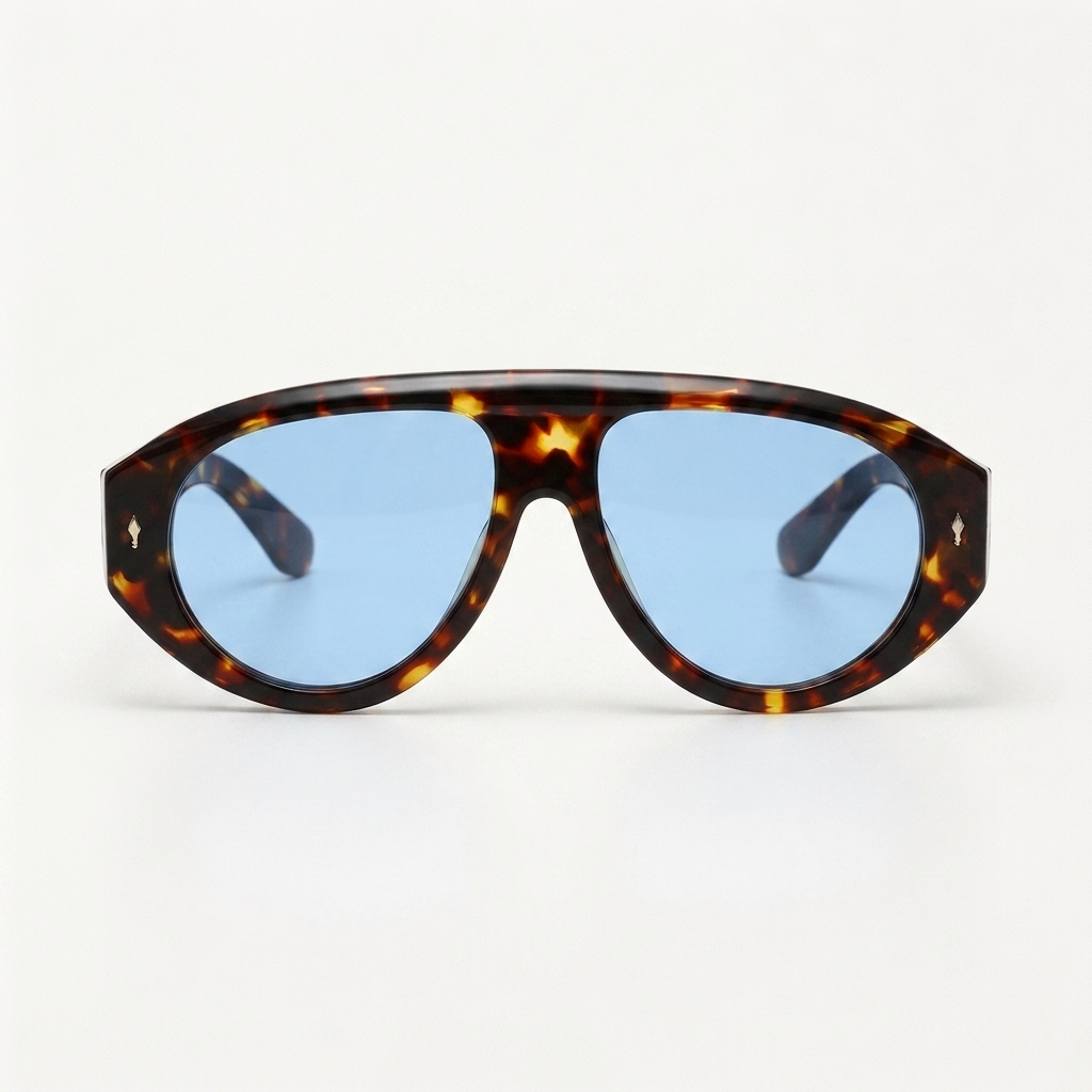Ridge Leopard Blue — front