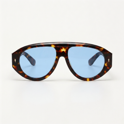 Ridge Leopard Blue — front