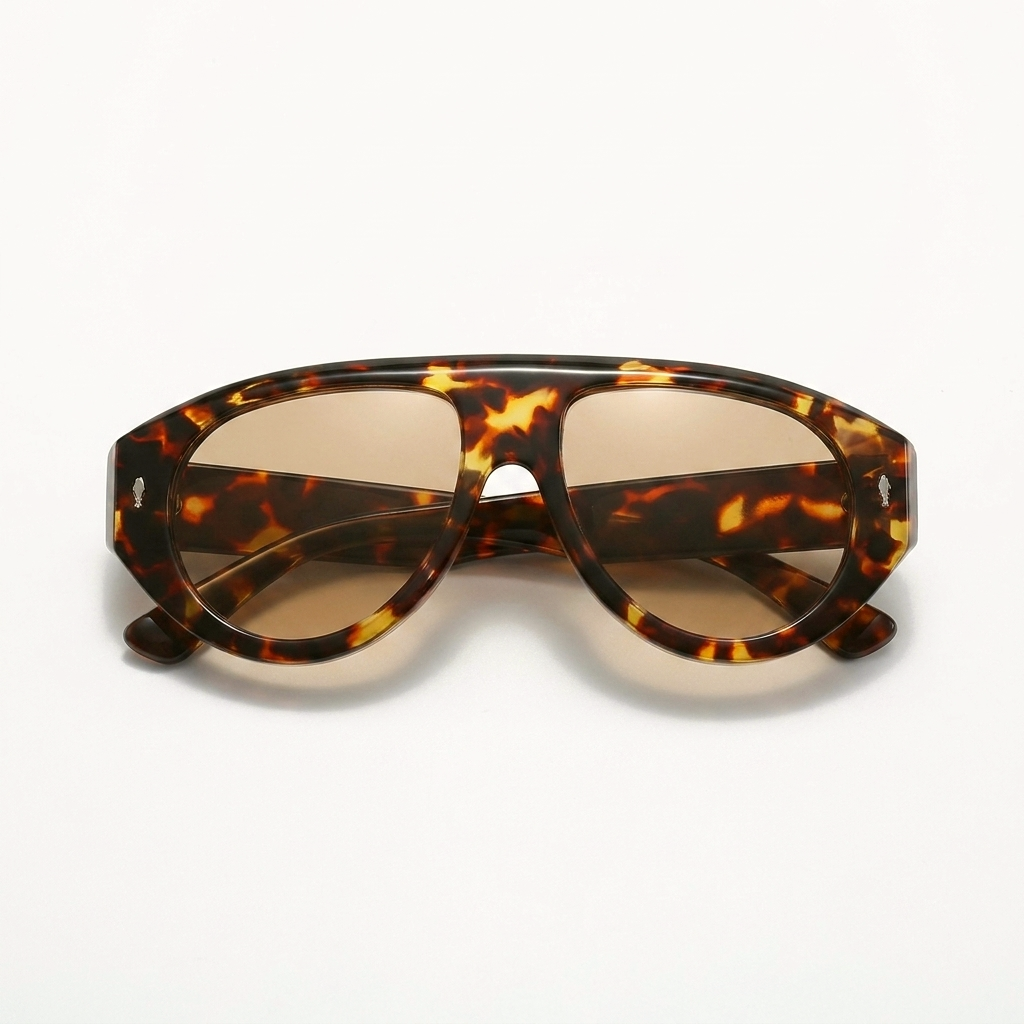 Ridge Leopard Brown — folded