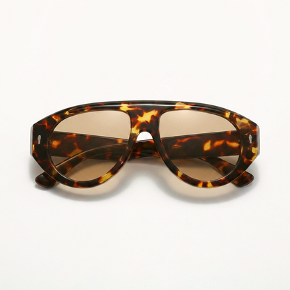 Ridge Leopard Brown — folded