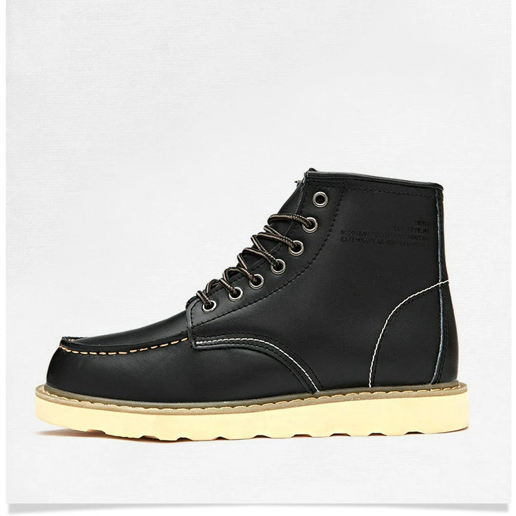 Ridgeway Moc-Toe Leather Boots