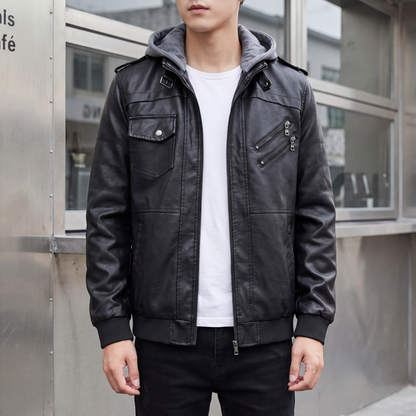 Rook Faux Leather Jacket