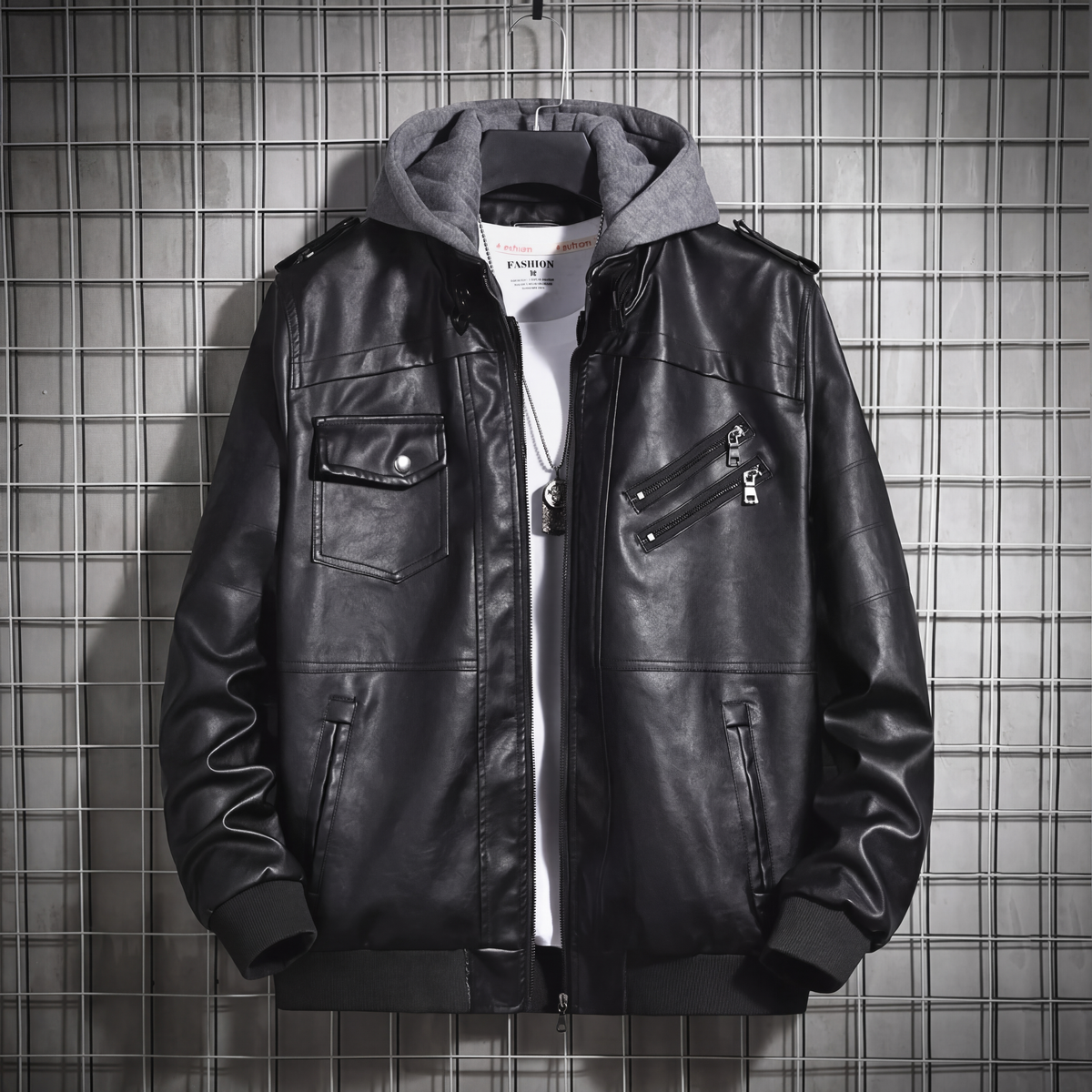 Rook Faux Leather Jacket