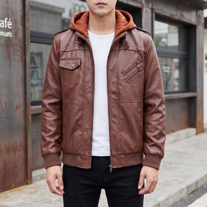 Rook Faux Leather Jacket