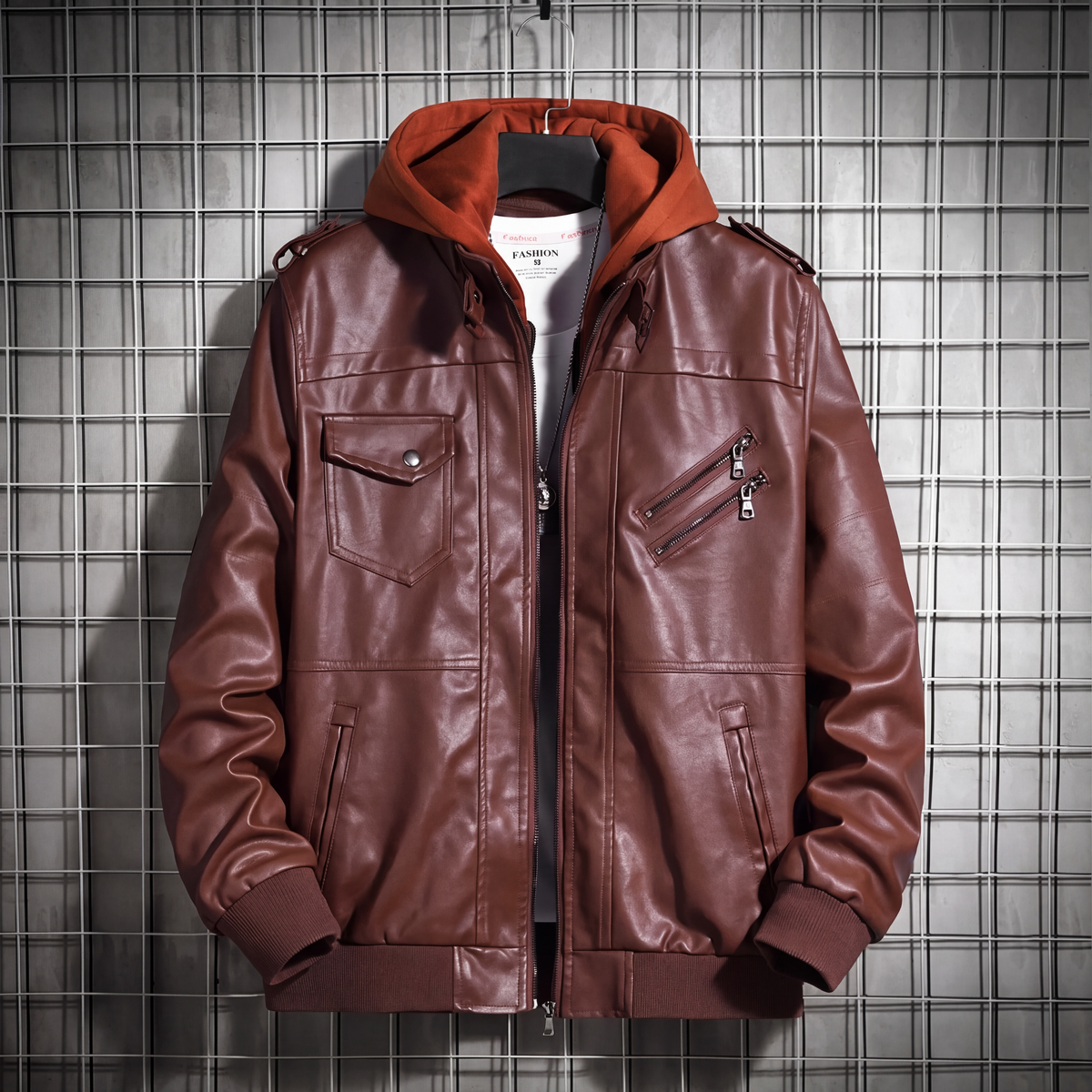 Rook Faux Leather Jacket