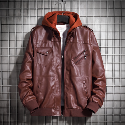 Rook Faux Leather Jacket
