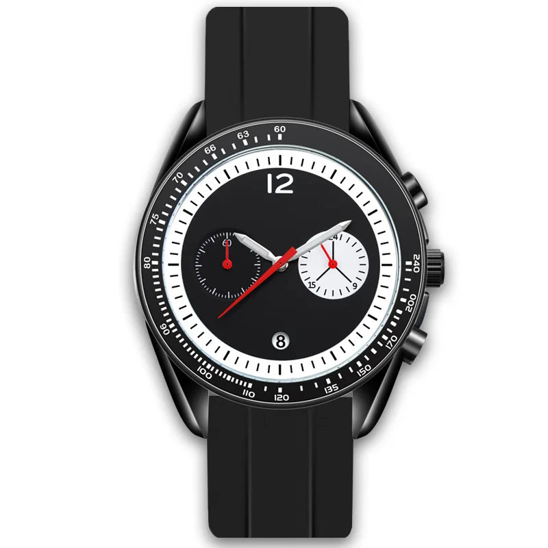 Rossi Chrono Watch in Black