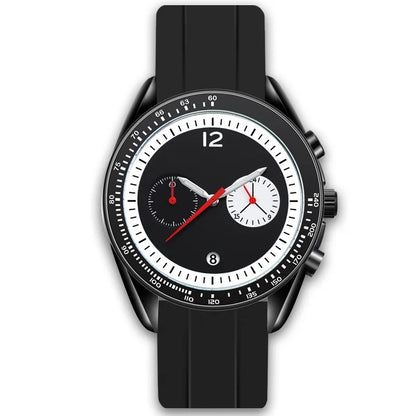 Rossi Chrono Watch in Black