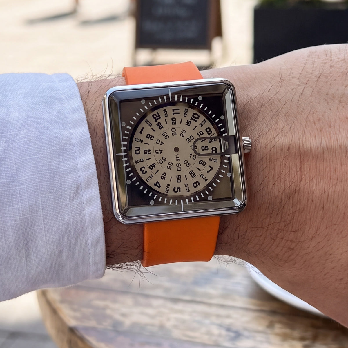 Rowe Roulette Dial Watch