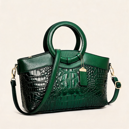 Savannah Croc Handbag
