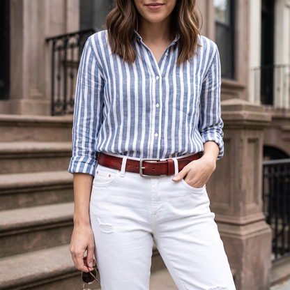 saylor pin buckle belt lifestyle