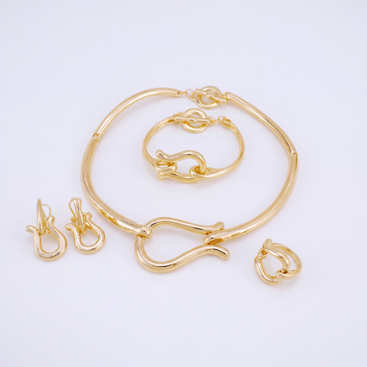 Siena Jewelry Set Gold Tone — packshot 1
