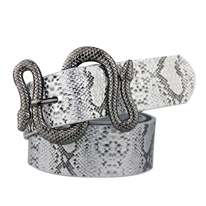 Noelle Snake Buckle Belt