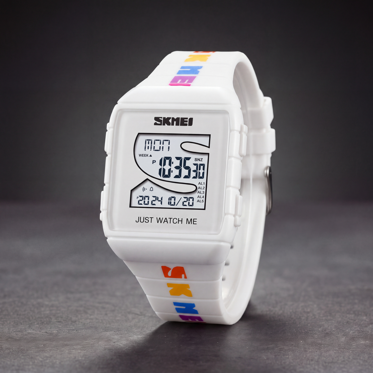 Pixel Square Digital Watch