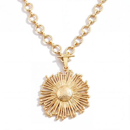 Sunburst Necklace Sunburst Gold — packshot