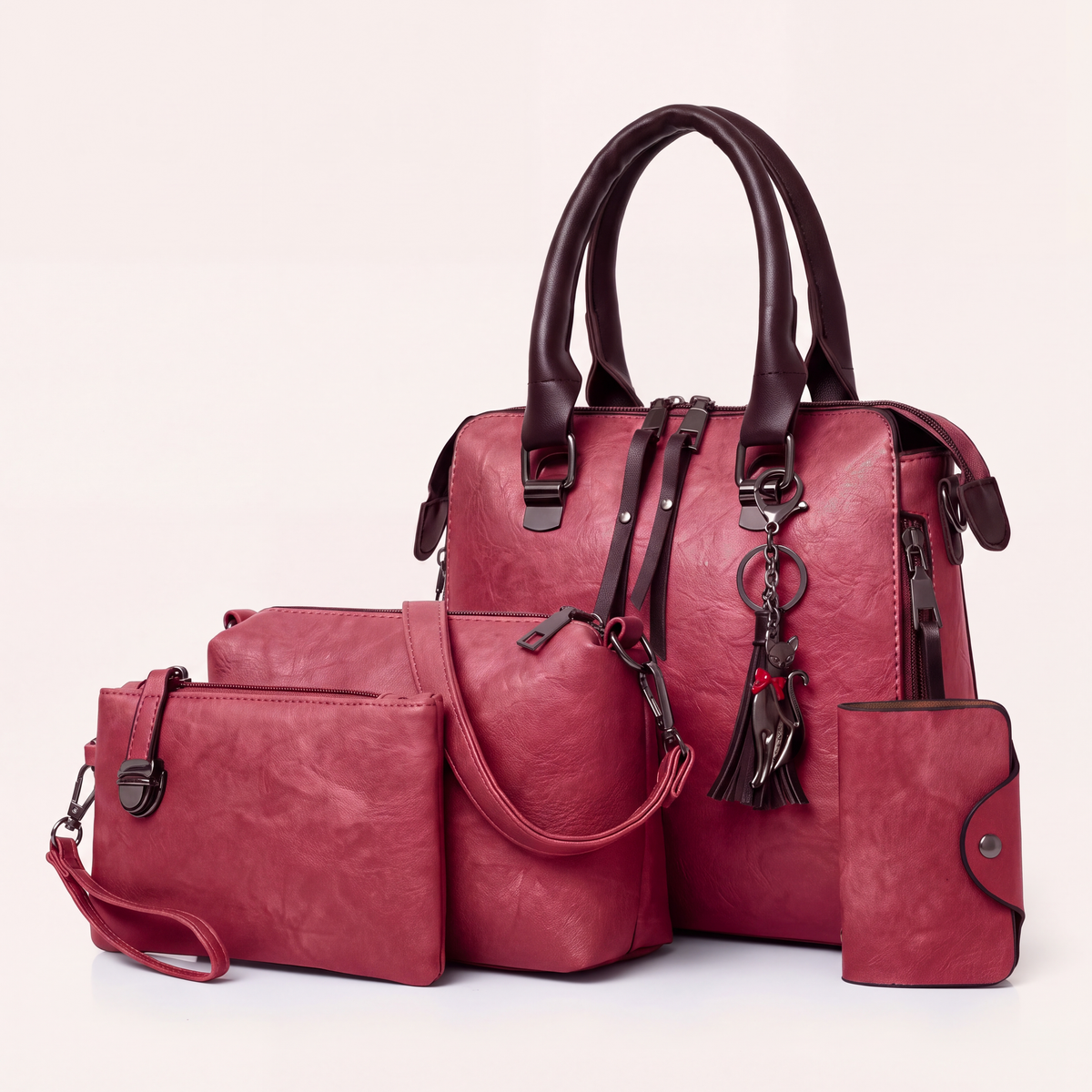 Sylvie Tassel Bag Set