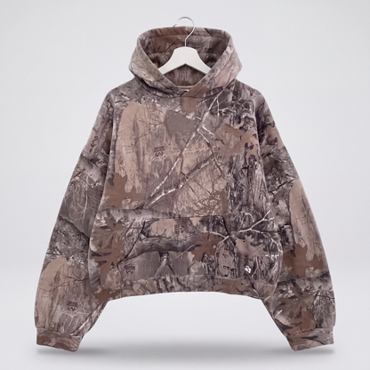 Timber Camo Hoodie, Pullover