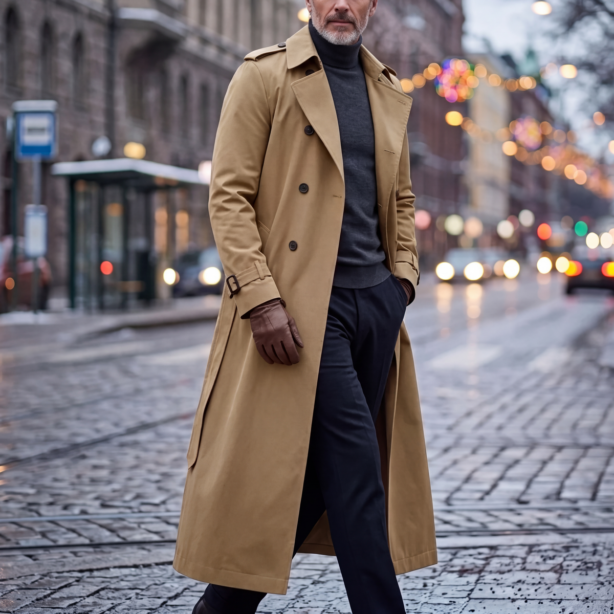 Tobin Belted Trench Coat