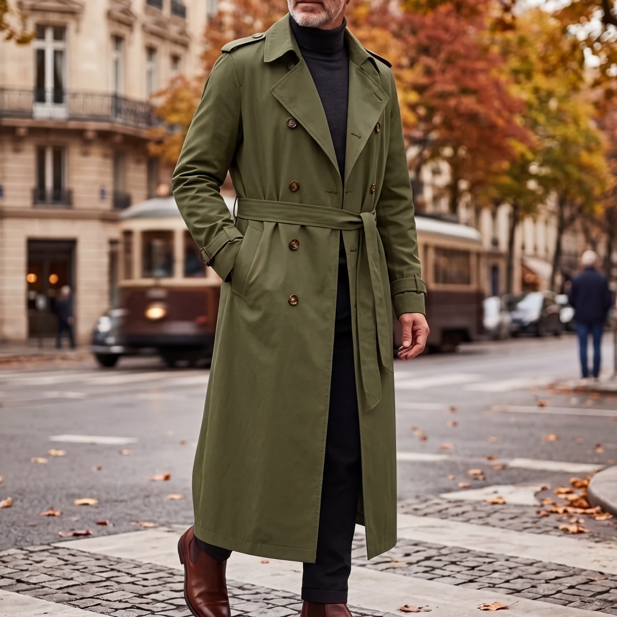 Tobin Belted Trench Coat